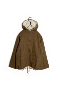 roundabout/WOOL FLANNEL ANORAK CAMEL