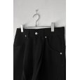 画像4: JieDa/WIDE ONE TUCK STRAIGHT PANTS BLACK