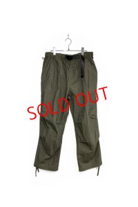 BAL/CRINKLE WIDE MOUNTAIN PANTS OLIVE