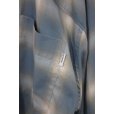 画像7: elephant TRIBAL fabrics/CIRCLE YOKE SLEEVE OMBLRE SHIRT SAX 