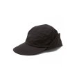 画像1: BAL/SUBLIME SUNBLOCK CAMP CAP BLACK (1)