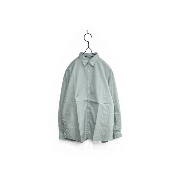 画像1: ETHOS/SKILLED SHIRTS HAZY BLUE