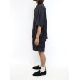 画像10: elephant TRIBAL fabrics/KNIT DOCKING OC SHIRT SUMI BLACK