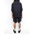 画像11: elephant TRIBAL fabrics/KNIT DOCKING OC SHIRT SUMI BLACK