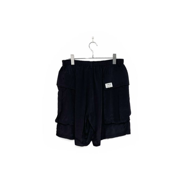 画像2: elephant TRIBAL fabrics/MELTY MONKEY SHORTS SUMI BLACK