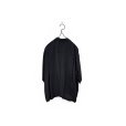 画像2: elephant TRIBAL fabrics/KNIT DOCKING OC SHIRT SUMI BLACK (2)