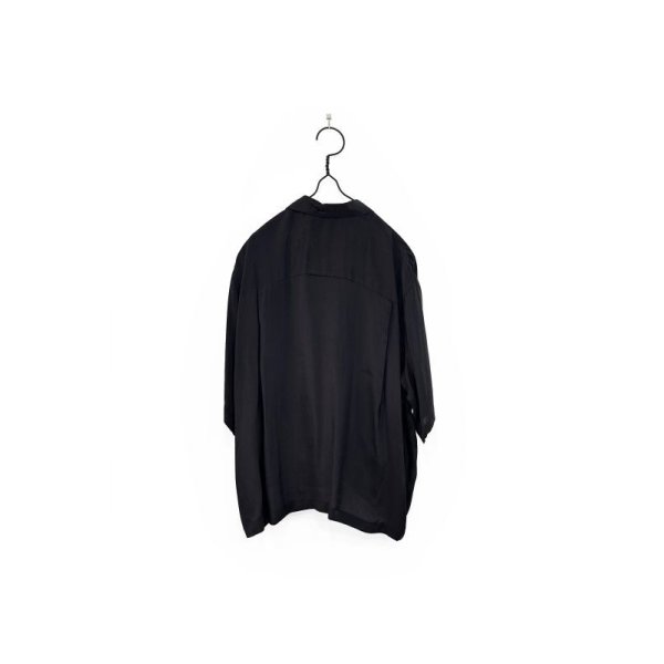 画像2: elephant TRIBAL fabrics/KNIT DOCKING OC SHIRT SUMI BLACK