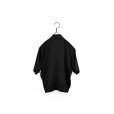 画像2: elephant TRIBAL fabrics/GRANDFATHER KNIT POLO BLACK (2)