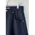 画像6: JieDa/WIDE ONE TUCK STRAIGHT PANTS NAVY