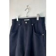 画像4: JieDa/WIDE ONE TUCK STRAIGHT PANTS NAVY