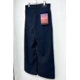 画像9: JieDa/WIDE ONE TUCK STRAIGHT PANTS NAVY