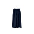 画像1: JieDa/WIDE ONE TUCK STRAIGHT PANTS NAVY (1)