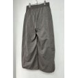 画像8: JieDa/CURVE OVER NYLON PANTS GRAY