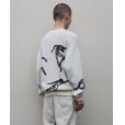 画像11: BAL/JACQUARD COTTON CREWNECK SWEATER WHITE