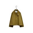 画像1: SUPERTHANKS/SOUTIEN COLLAR SHORT COAT CAMEL (1)