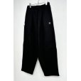 画像3: SUPERTHANKS/WIDE TUCK SWEAT TROUSERS BLACK