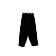 画像2: SUPERTHANKS/WIDE TUCK SWEAT TROUSERS BLACK (2)