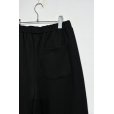 画像7: SUPERTHANKS/WIDE TUCK SWEAT TROUSERS BLACK