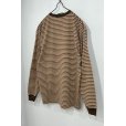 画像8: NNBF/MULTI BORDER L/S T-SHIRTS BROWN