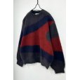 画像3: JieDa/MULTI COLOR KNIT NAVY