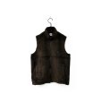 画像1: NNBF/FLEESE BOA VEST BROWN (1)