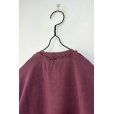 画像11: el conductorH/PIGMENT DYE COTTON CREWNECK SWEATER 'PENTAGRAM MAROON