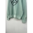 画像7: el conductorH/PIGMENT DYE COTTON CREWNECK SWEATER 'PENTAGRAM MINT