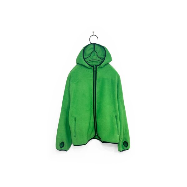 画像1: JieDa/FLEECE ZIP HOODIE GREEN 