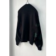 画像9: BAL/JACQUARD WOOL CARDIGAN BLACK