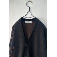 画像4: BAL/JACQUARD WOOL CARDIGAN CHARCOAL