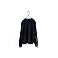 画像2: BAL/JACQUARD WOOL CARDIGAN CHARCOAL (2)