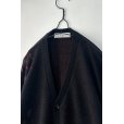 画像4: BAL/JACQUARD WOOL CARDIGAN BLACK