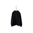 画像1: roundabout/FULL ZIP CREWNECK SWEAT BLACK (1)