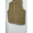 画像7: LUCEBER/QUILTING LINER VEST COYOTE