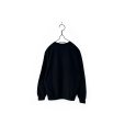 画像2: cabaret poval/NEWWAVE CREWNECK BLACK (2)