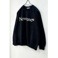 画像3: cabaret poval/NEWWAVE CREWNECK BLACK