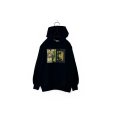 画像1: cabaret poval/EMIRP HOODED SWEATSHIRTS BLACK (1)