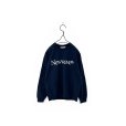 画像1: cabaret poval/NEWWAVE CREWNECK NAVY (1)