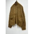 画像3: FACCIES/SHAGGY DRIVERS KNIT JACKET CAMEL