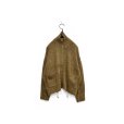 画像1: FACCIES/SHAGGY DRIVERS KNIT JACKET CAMEL (1)