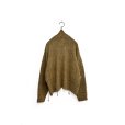 画像2: FACCIES/SHAGGY DRIVERS KNIT JACKET CAMEL (2)