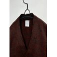 画像4: FACCIES/MIX COLOR SHAGGY CARDIGAN WINE