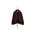 画像1: FACCIES/MIX COLOR SHAGGY CARDIGAN WINE (1)