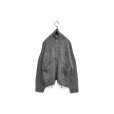 画像1: FACCIES/SHAGGY DRIVERS KNIT JACKET M/GRAY (1)