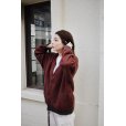 画像10: FACCIES/MIX COLOR SHAGGY CARDIGAN WINE