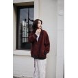 画像11: FACCIES/MIX COLOR SHAGGY CARDIGAN WINE