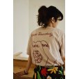 画像1: Namy × YANAGIDAMASAMI　× &Chill /DISCO DANCING POCKET TEE SMOKY PINK (1)