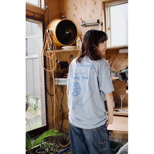 画像2: Namy × YANAGIDAMASAMI　× &Chill /DISCO DANCING POCKET TEE ACID BLUE