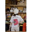 画像2: Namy × YANAGIDAMASAMI　× &Chill /DISCO DANCING POCKET TEE WHITE (2)