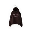 画像1: Diaspora Skateboards/PART-TIME LOVER HOODED SWEATSHIRT RUST (1)